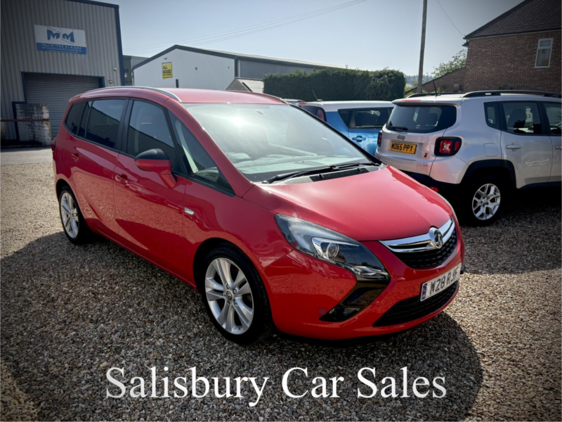 2015 Vauxhall Zafira Tourer 1.4 I Turbo Sri in Red — image 1