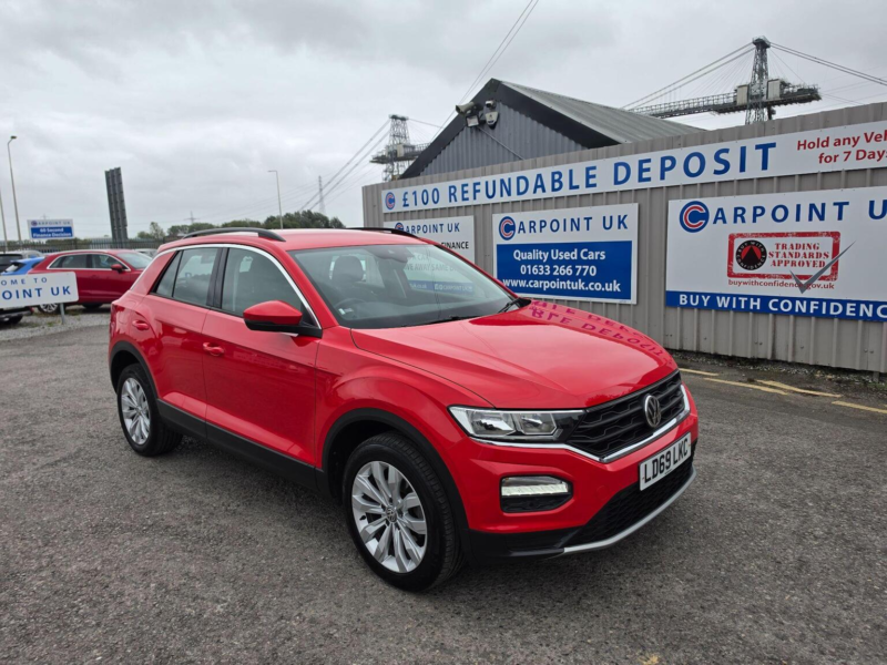 2019 Volkswagen T-Roc 1.6 Tdi Se Euro 6 (s/s) 5dr in Red — image 1