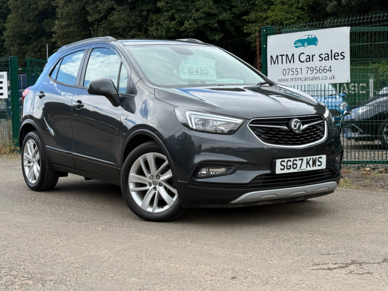 2017 Vauxhall Mokka X 1.4i Turbo Design Nav SUV 5dr Petrol Manual Euro 6 (s/s) (140 Ps) in Grey — image 1