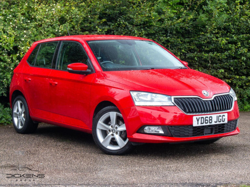 2019 Skoda Fabia 1.0 Se L Euro 6 (s/s) 5dr in Red — image 1