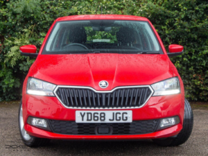 2019 Skoda Fabia 1.0 Se L Euro 6 (s/s) 5dr in Red — image 2