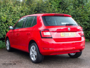 2019 Skoda Fabia 1.0 Se L Euro 6 (s/s) 5dr in Red — image 5