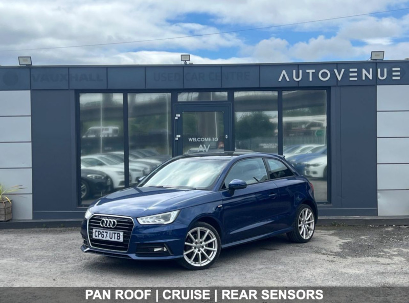 2017 Audi A1 1.4 Tfsi S Line Hatchback 3dr Petrol Manual Euro 6 (s/s) (125 Ps) in Blue — image 1