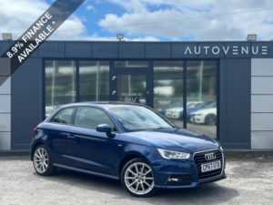 2017 Audi A1 1.4 Tfsi S Line Hatchback 3dr Petrol Manual Euro 6 (s/s) (125 Ps) in Blue — image 2