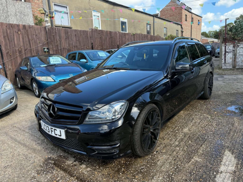 2013 Mercedes-Benz C Class 3.0 C350 Cdi V6 Blueefficiency Amg Sport Plus G-Tronic+ Euro 5 (s/s) 5dr in Black — image 1
