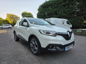 2018 Renault Kadjar 1.2 Tce Dynamique S Nav SUV 5dr Petrol Manual Euro 6 (s/s) (130 Ps) in White — image 3