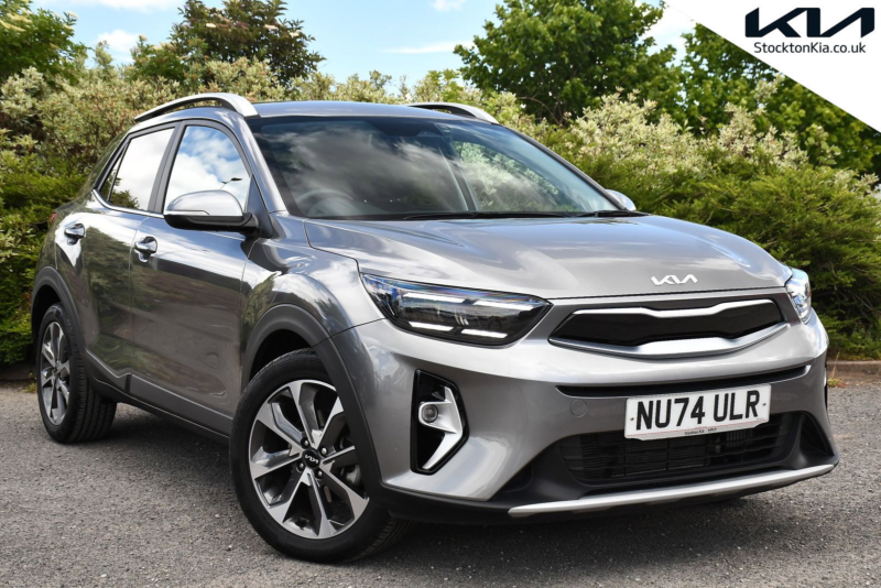 2024 Kia Stonic 1.0 T-Gdi Mhev 3 SUV 5dr Petrol Hybrid Manual Euro 6 (s/s) (98 Bhp) in Grey — image 1