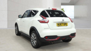 2017 Nissan Juke 1.5 Dci Tekna Euro 6 (s/s) 5dr in White — image 3
