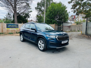 2022 Skoda Kodiaq 1.5 Tsi Act Se L DSG Euro 6 (s/s) 5dr (7 Seat) in Blue — image 6