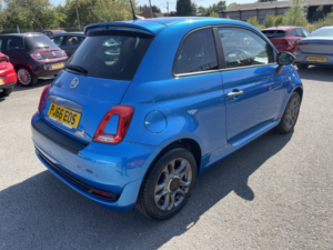 2016 Fiat 500 1.2 500 My17 1.2 69hp S in Blue — image 4