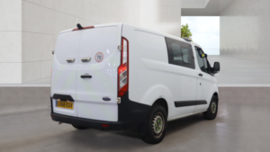 2018 Ford Transit Custom 2.0 320 Ecoblue Crew Van Double Cab 5dr Diesel Manual L1 H1 Euro 6 105 Ps in White — image 4