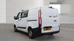 2018 Ford Transit Custom 2.0 320 Ecoblue Crew Van Double Cab 5dr Diesel Manual L1 H1 Euro 6 105 Ps in White — image 5