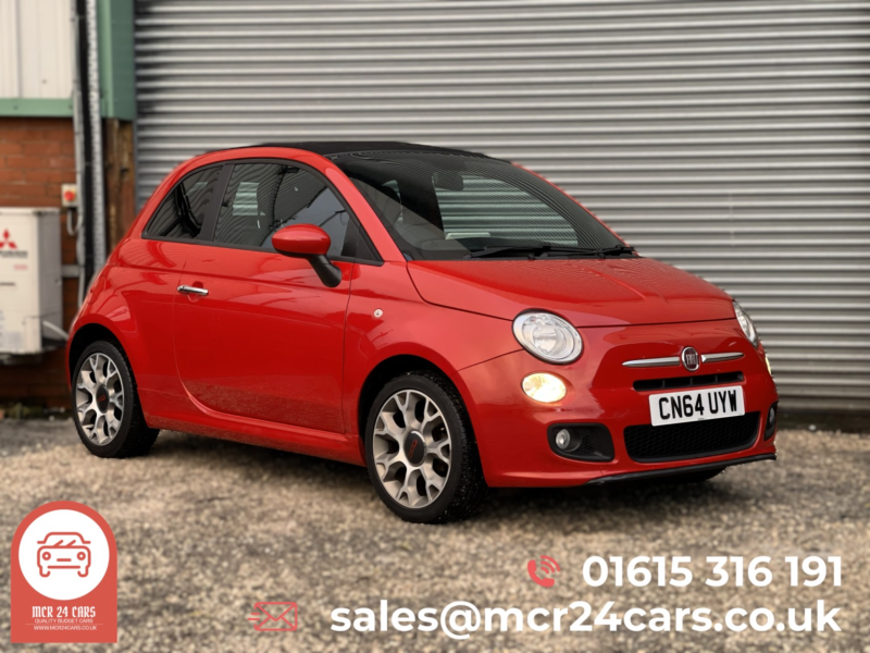 2014 Fiat 500c 1.2 500c 1.2 69hp S Convertible in Red — image 1