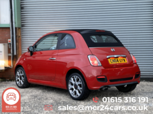 2014 Fiat 500c 1.2 500c 1.2 69hp S Convertible in Red — image 5