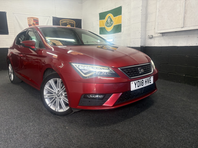 2018 SEAT Leon 2.0 Tdi Xcellence Technology in Red — image 1