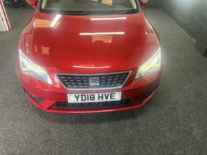 2018 SEAT Leon 2.0 Tdi Xcellence Technology in Red — image 3