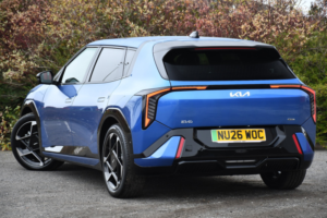 2026 Kia Ev4 81.4kwh Gt-Line S Hatchback 5dr Electric Auto (201 Bhp) in Blue — image 3