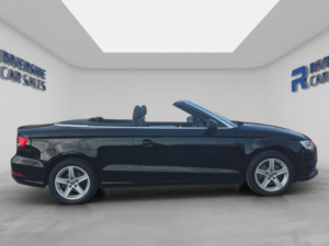 2017 Audi A3 Cabriolet 1.6 Tdi Se Convertible 2dr Diesel Manual Euro 6 (s/s) (110 Ps) in Black — image 4