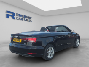 2017 Audi A3 Cabriolet 1.6 Tdi Se Convertible 2dr Diesel Manual Euro 6 (s/s) (110 Ps) in Black — image 5