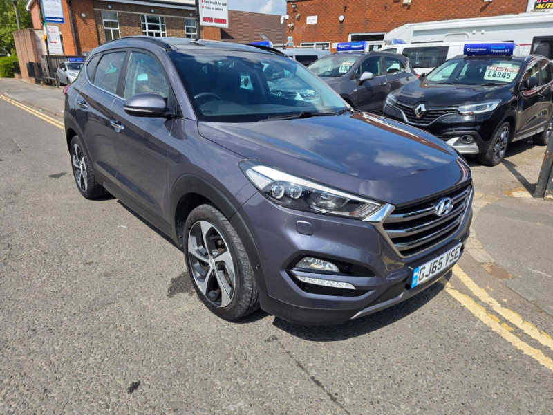 2015 Hyundai Tucson 2.0 Crdi Premium Se Auto 4WD Euro 6 5dr in Grey — image 1