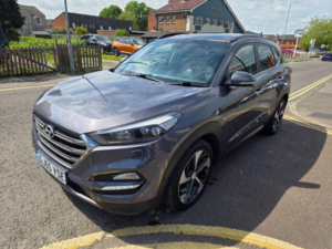 2015 Hyundai Tucson 2.0 Crdi Premium Se Auto 4WD Euro 6 5dr in Grey — image 3