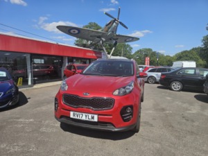 2017 Kia Sportage 1.7 Crdi 3 in Red — image 4