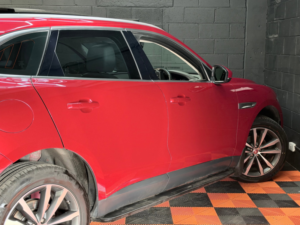 2019 Jaguar F-Pace 2.0 D240 Portfolio SUV 5dr Diesel Auto AWD Maxton Body Kit 240ps in Red — image 3