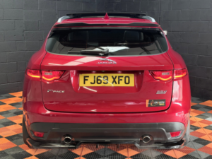 2019 Jaguar F-Pace 2.0 D240 Portfolio SUV 5dr Diesel Auto AWD Maxton Body Kit 240ps in Red — image 6
