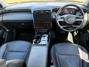 2022 Hyundai Tucson 1.6 T-Gdi 13.8kwh Ultimate Auto 4WD Euro 6 (s/s) 5dr in Blue — image 2