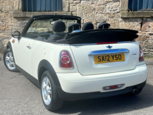 2012 MINI Convertible 1.6 One Convertible 2dr Petrol Manual Euro 5 (98 Ps) in White — image 4