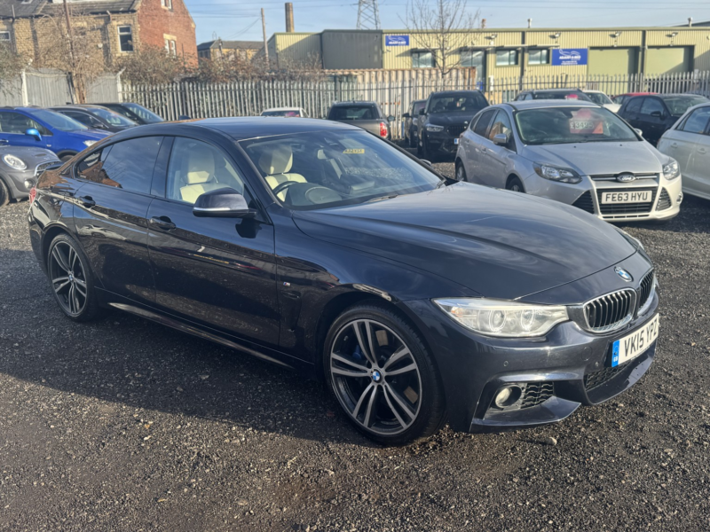 2015 BMW 4 Series Gran Coupe 3.0 435d Xdrive M Sport Gran Coupe in Black — image 1