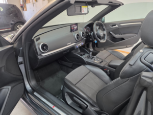 2017 Audi A3 Cabriolet 1.4 Tfsi Cod S Line Convertible 2dr Petrol Manual Euro 6 (s/s) (150 Ps) in Grey — image 4