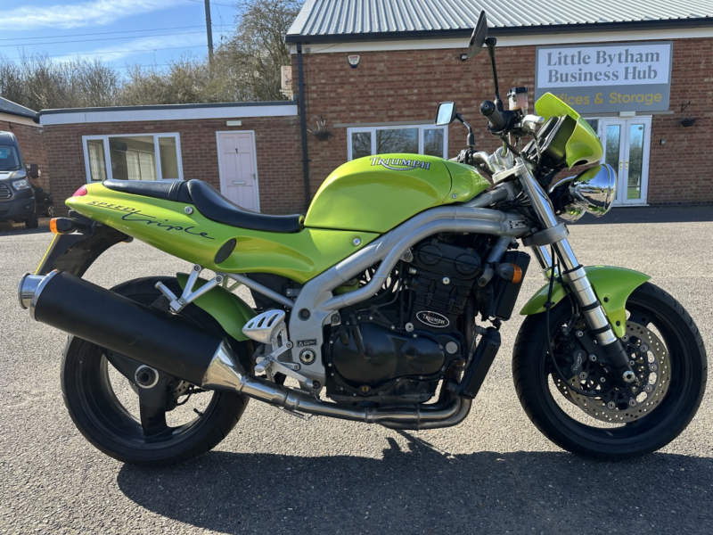 1999 Triumph Speed Triple 955 in Green — image 1