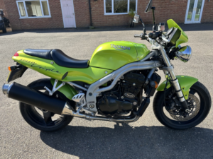 1999 Triumph Speed Triple 955 in Green — image 3