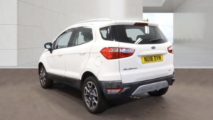 2016 Ford Ecosport 1.0 T Ecoboost Titanium White 5dr 8 Stamps in White — image 2
