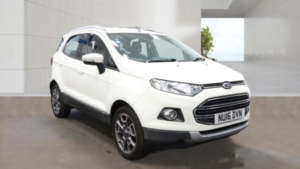 2016 Ford Ecosport 1.0 T Ecoboost Titanium White 5dr 8 Stamps in White — image 3