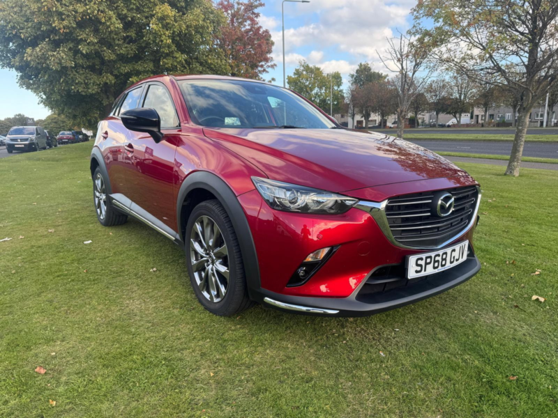 2018 Mazda Cx-3 2.0 Skyactiv-G Sport Black+ SUV 5dr Petrol Manual Euro 6 (s/s) (121 Ps) in Red — image 1