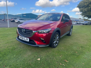 2018 Mazda Cx-3 2.0 Skyactiv-G Sport Black+ SUV 5dr Petrol Manual Euro 6 (s/s) (121 Ps) in Red — image 2