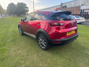 2018 Mazda Cx-3 2.0 Skyactiv-G Sport Black+ SUV 5dr Petrol Manual Euro 6 (s/s) (121 Ps) in Red — image 3