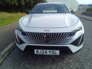 2024 Peugeot 408 408 Gt Fastback 1.2 Puretech 130 Auto in White — image 2