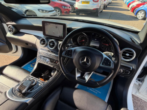 2017 Mercedes-Benz C Class 2.1 C250d Amg Line (premium Plus) G-Tronic+ Euro 6 (s/s) 2dr in White — image 3