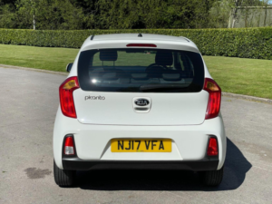 2017 Kia Picanto 1.0 1 Air Euro 6 5dr in White — image 6