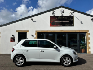 2016 Skoda Fabia 1.0 Se L Euro 6 (s/s) 5dr in White — image 2