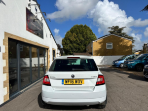 2016 Skoda Fabia 1.0 Se L Euro 6 (s/s) 5dr in White — image 4
