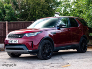 2017 Land Rover Discovery 2.0 Sd4 Hse Luxury Auto 4WD Euro 6 (s/s) 5dr in Red — image 3