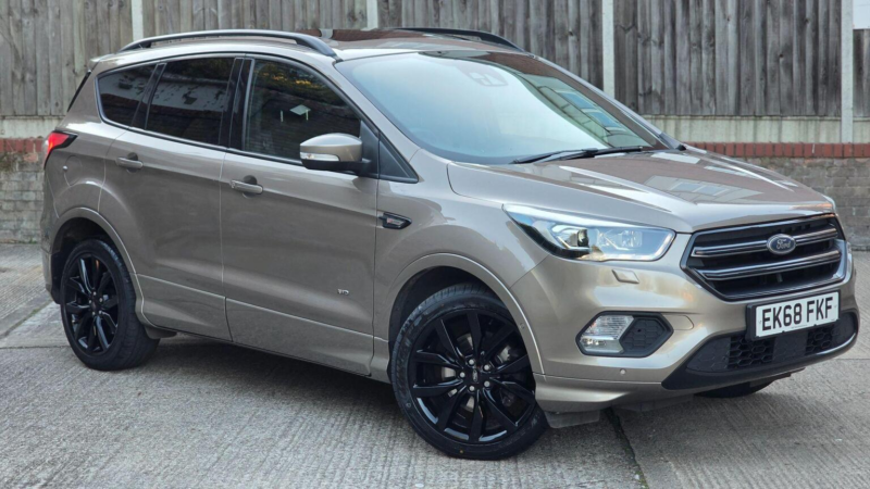 2018 Ford Kuga 2.0 Tdci St-Line X AWD Euro 6 (s/s) 5dr in Silver — image 1
