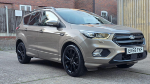 2018 Ford Kuga 2.0 Tdci St-Line X AWD Euro 6 (s/s) 5dr in Silver — image 4