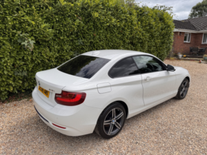 2016 BMW 2 Series 1.5 218i Sport Coupe in White — image 3