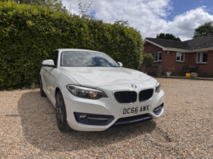 2016 BMW 2 Series 1.5 218i Sport Coupe in White — image 5