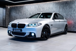2016 BMW 5 Series 3.0 535d M Sport Auto Euro 6 (s/s) 4dr in Silver — image 4